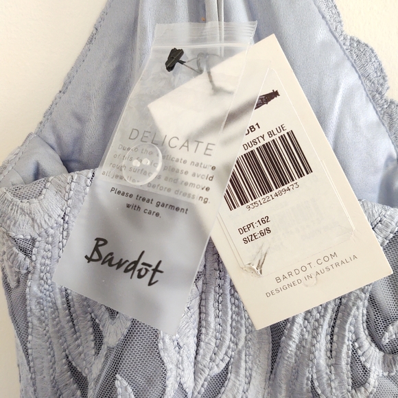 Bardot Blue Dress - Picture 4 of 5